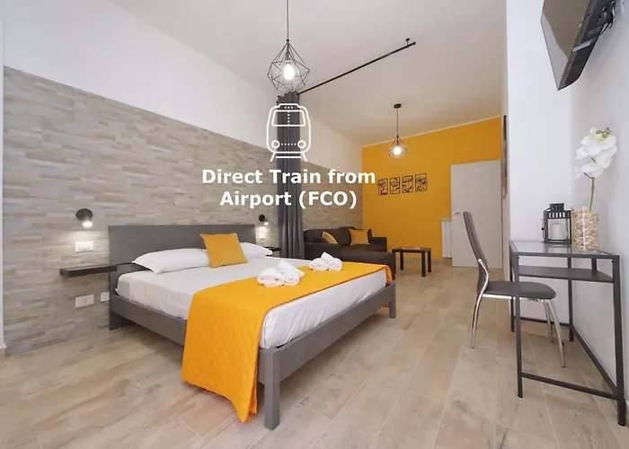 Michele Lux Lodge - 6 People - Spotless - 3 Stops From Vatican, 4 Stops From Colosseum